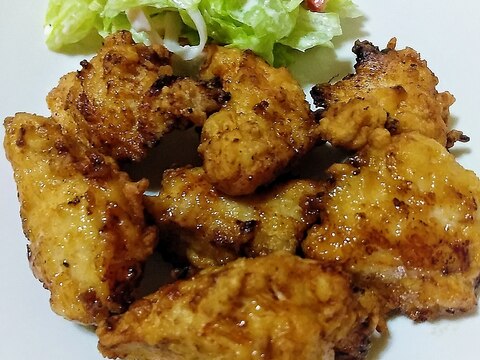 鶏むね肉の唐揚げ～ガーリックオイスター風味